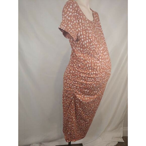 New Target Ingrid & Isabel Maternity Pregnancy Shirt Dress Size XS - Picture 2 of 5